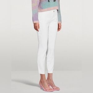 ❌SOLD❌ Flaunt Bombshell Ankle Skinny Jeans Blanchette White Denim Curvy Fit